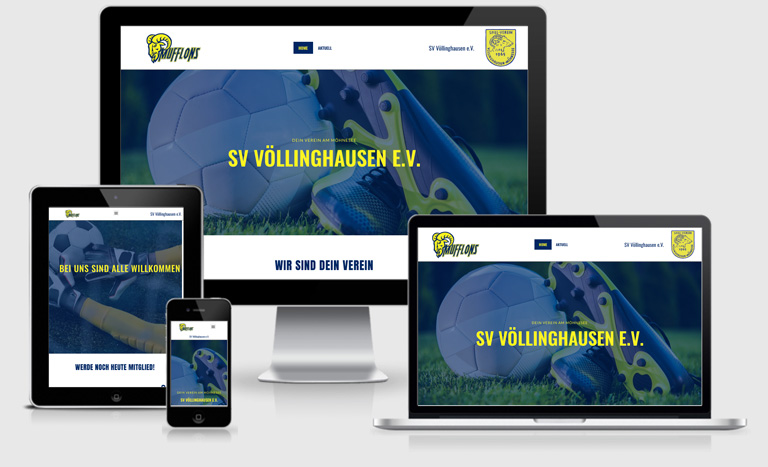 Webdesign Sportverein